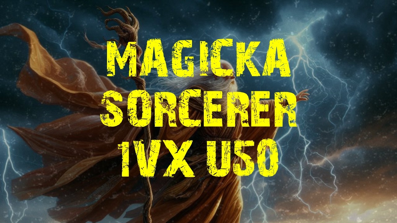 ESO - PVP MAGICKA SORCERER RELENTLESS 1VX [U50]