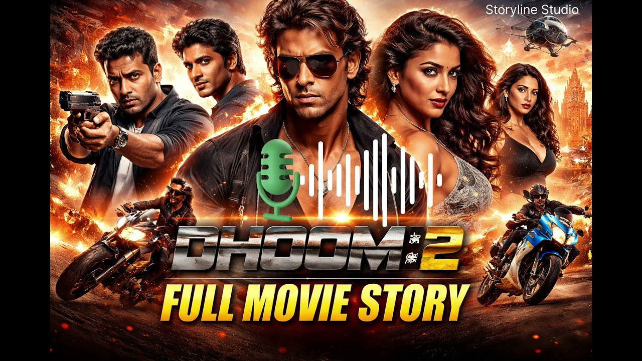 Dhoom 2 (2006) Full Movie Story Explained in Hindi | Hrithik Roshan  | Storyline Studio