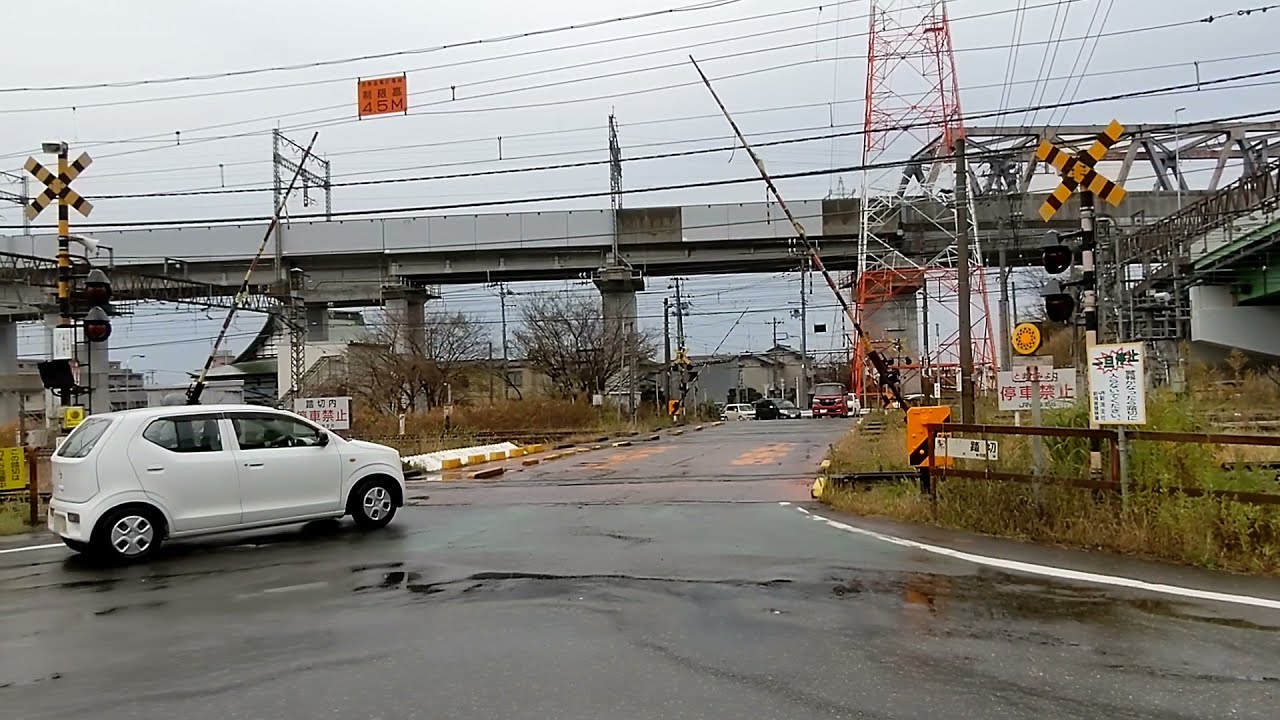 紫竹踏切 #信越本線 越後石山〜新潟 間 #白新線 新潟〜東新潟 間 #新潟市東区