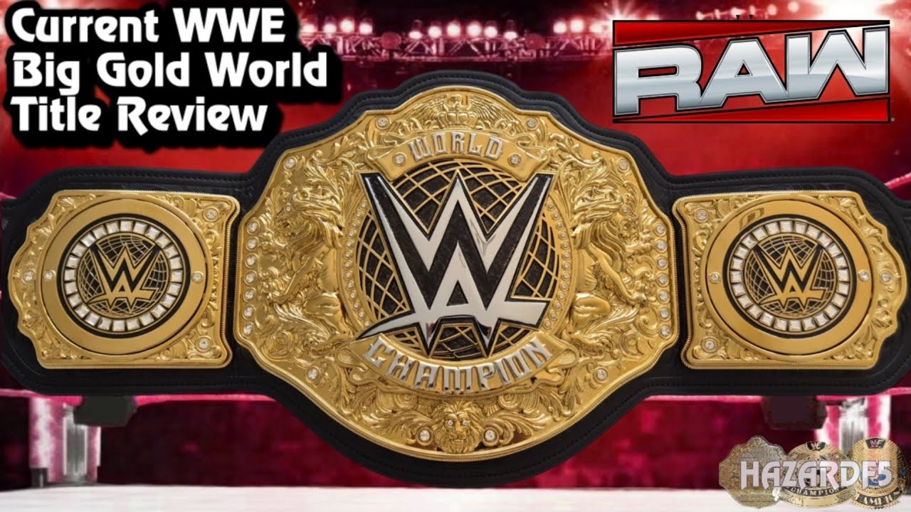 Обзор реплики пояса чемпиона мира в тяжёлом весе WWE Big Gold 