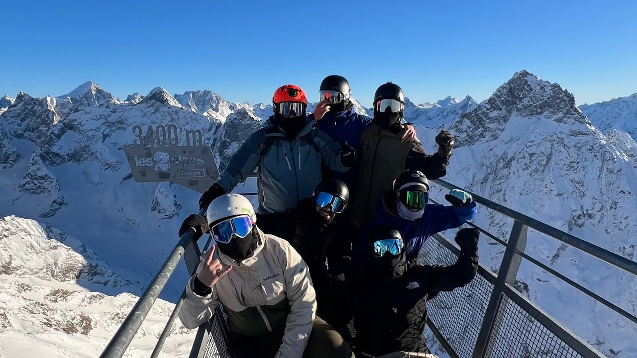 3400m to 1600m - LES DEUX ALPES⛷️