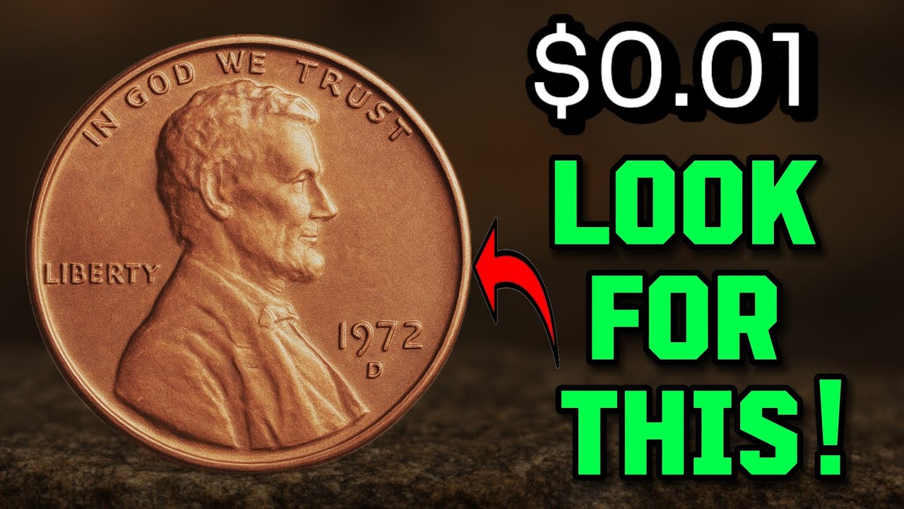 1972 D Lincoln Penny Worth Big Money Rare Errors & High Value in Uncirculated Condition