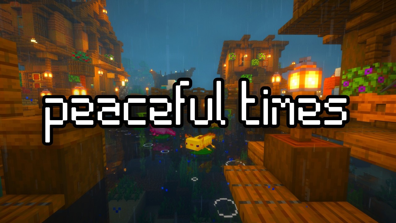 Forget about it and relax... (Minecraft music, Rain)