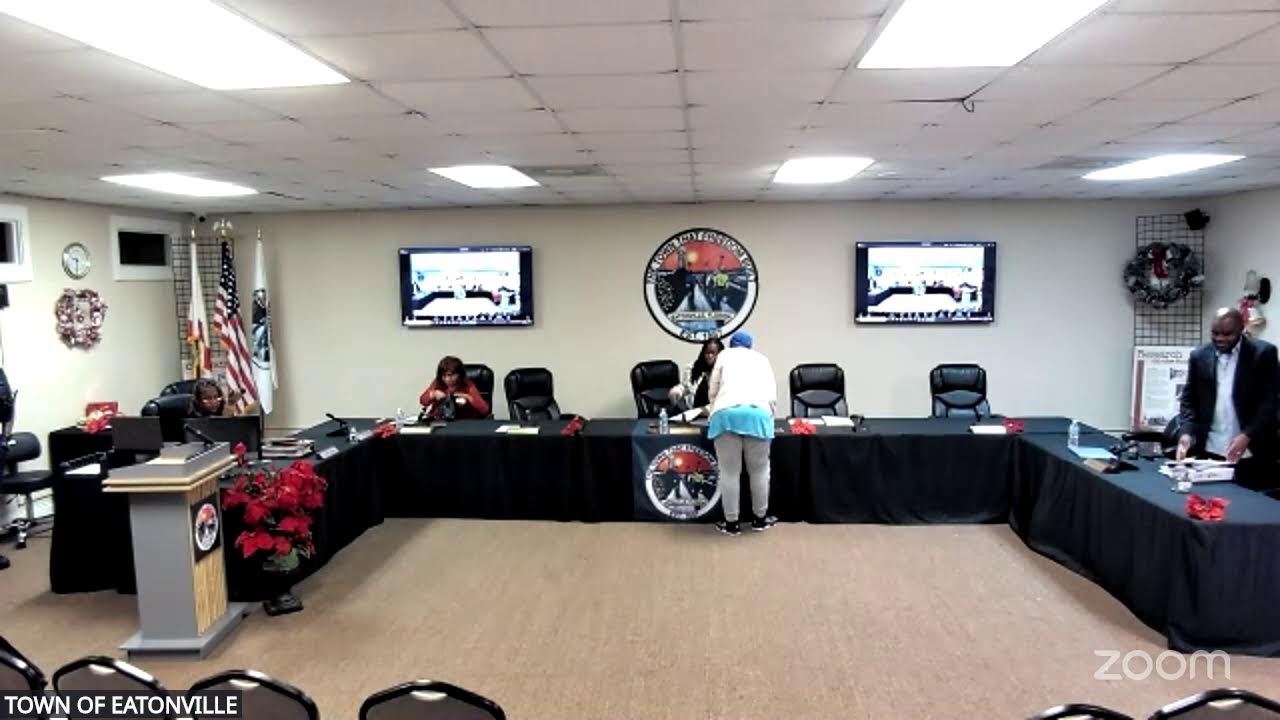 TOWN OF EATONVILLE - Council Meeting 12-16-25