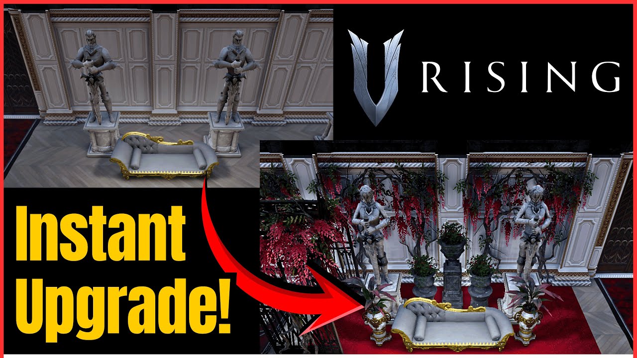 5 ПРОСТЫХ способов УЛУЧШИТЬ дизайн вашего V Rising Castle