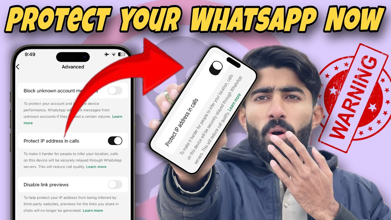 How to protect IP Address in calls WhatsApp 2025 | Protect IP Address in calls WhatsApp meaning