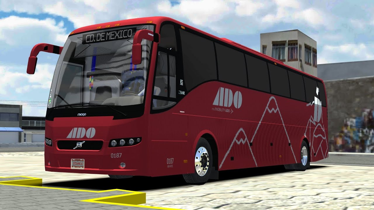 Volvo 9700 select ADO MONTAÑA I Proton Bus Simulator Road I DBMX 