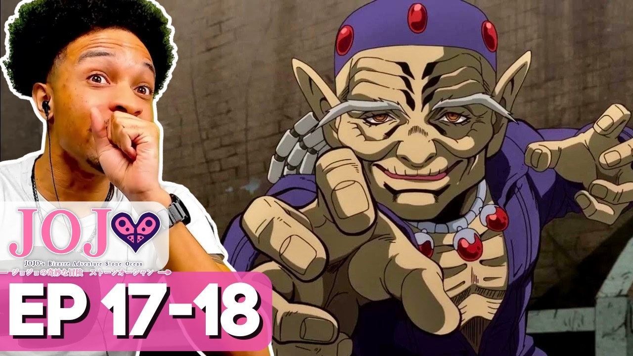 Войдите в сон дракона! | Реакция на 17-18 серии JJBA Stone Ocean