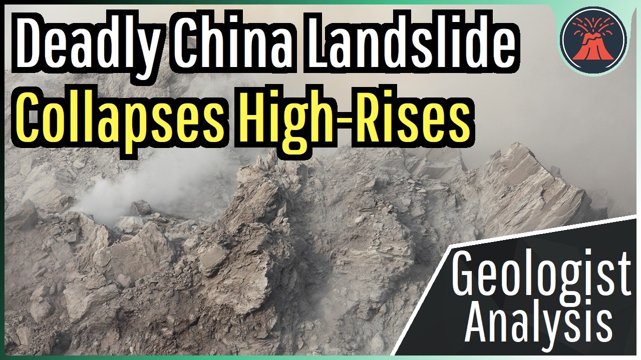 China Landslide Update; Landslide Collapses High-Rises, Geologist Analysis