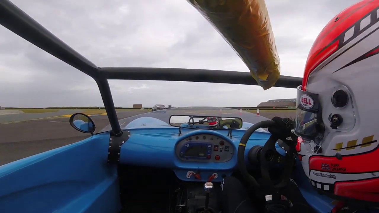 Anglesey ONBOARD Ginetta G20 testing, coastal circuit 1:20.150