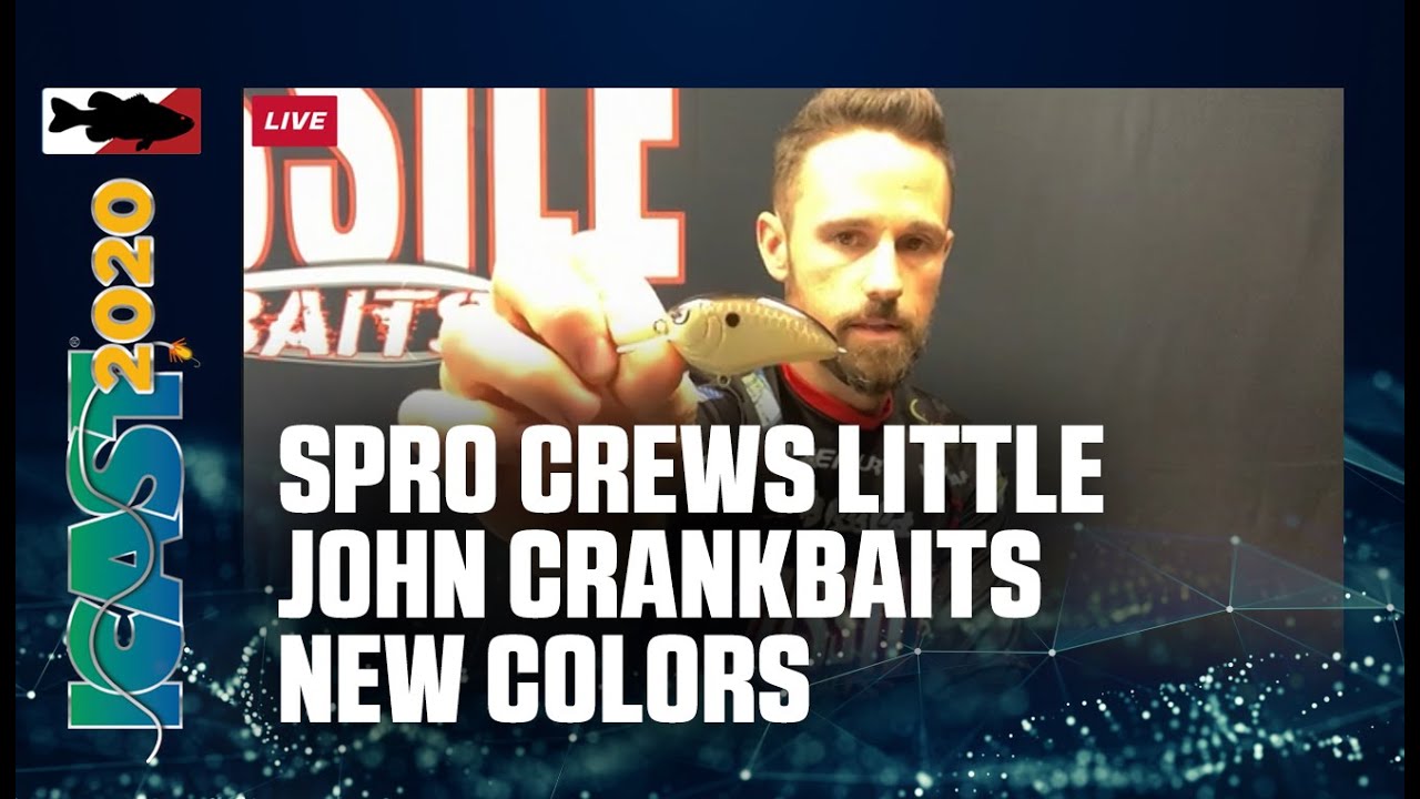 Spro Little John Crankbait New Colors with John Crews  | ICAST 2020