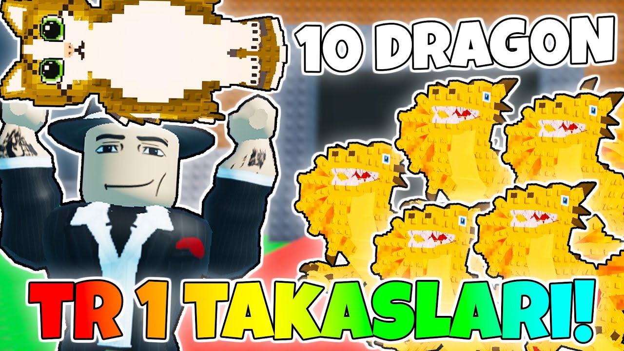 10 DRAGONU TEK VİDEODA TAKASLADIM! 😱 - Steal a Brainrot T&uuml;rk&ccedil;e