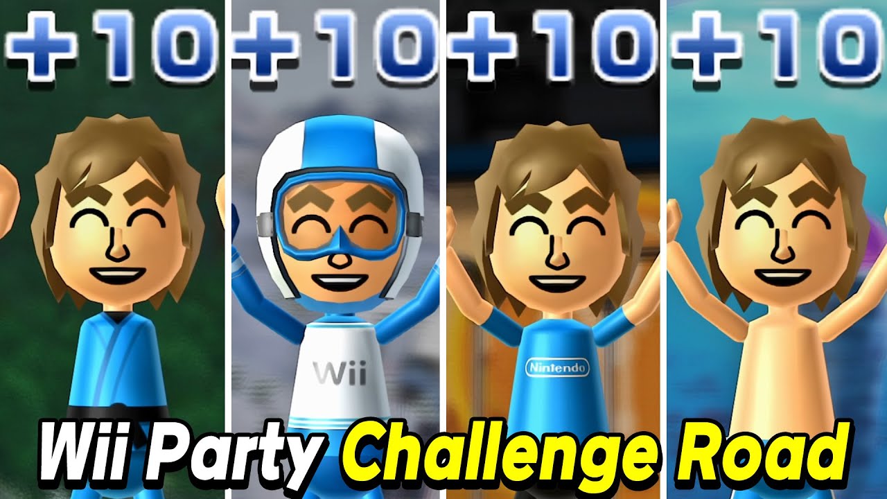 Challenge Road gameplay | Solo Mode | Wii Party | AlexGamingTV