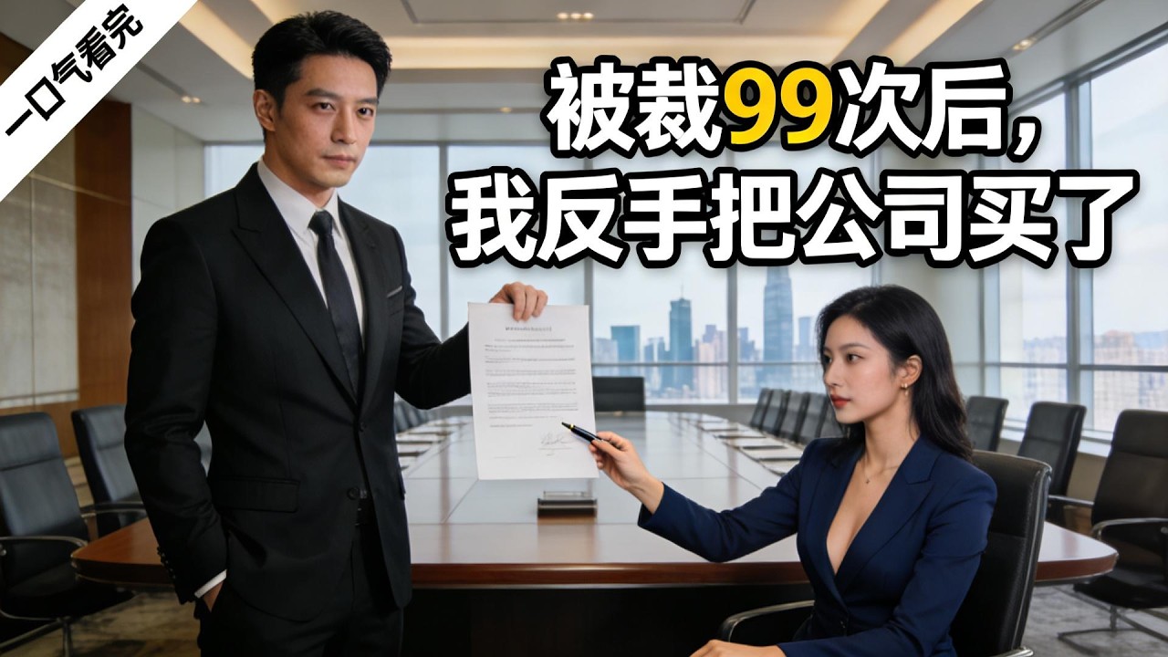 【全集】連續加班 7 天猝死工位，覺醒被辭退就領獎勵的系統，被裁 99 次後居然反手買下整間公司！#劇情反轉 #系統覺醒 #職場爽文 #逆襲故事 #商戰爽劇
