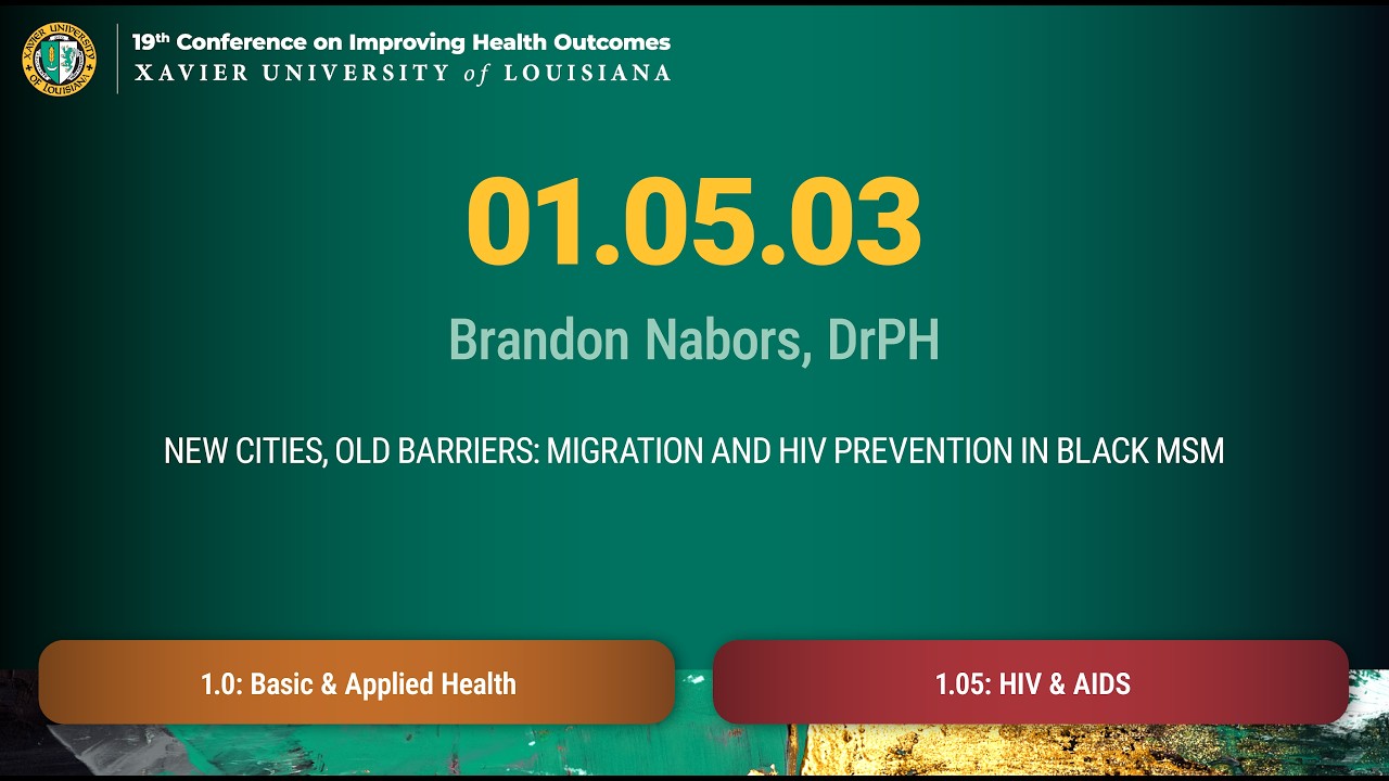 XULA 2026 | 01.05.03 - Brandon Nabors