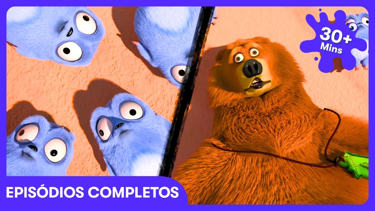 Grizzy and the Lemmings - O Urso e a Águia Mágica! | Desenhos Infantis | WildBrain Crianças