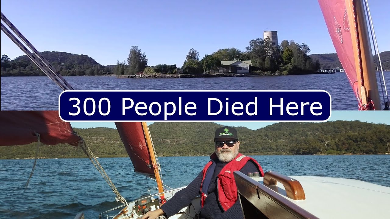 Sailing Kate Louise-dinghy cruise into the dark history of the Hawkesbury River