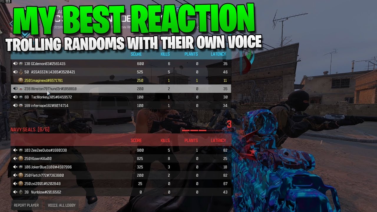 Why Tonight WHY lmao (Trolling Randoms With Their Own Voice)