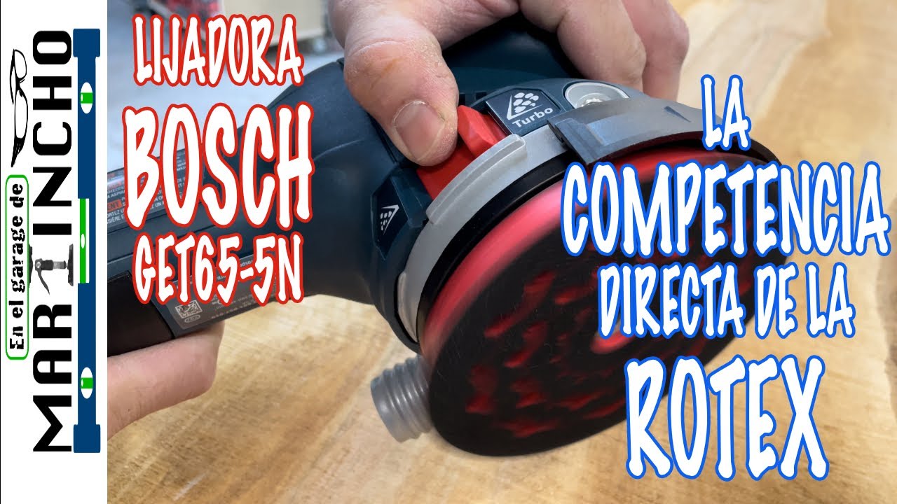 Lijadora Bosch GET65-5N ( Recomendada )