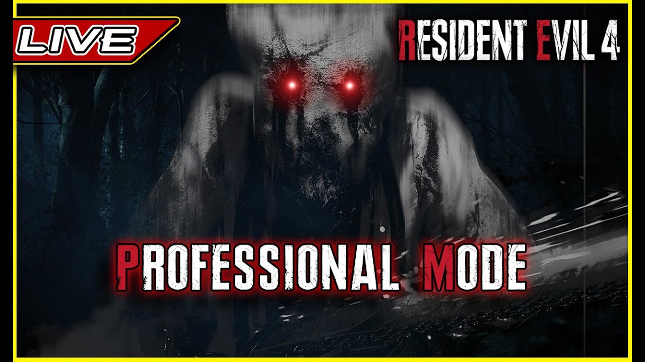 [LIVE] -01- Waktunya Professional Mode | Resident Evil 4 Remake [ #indonesia ]