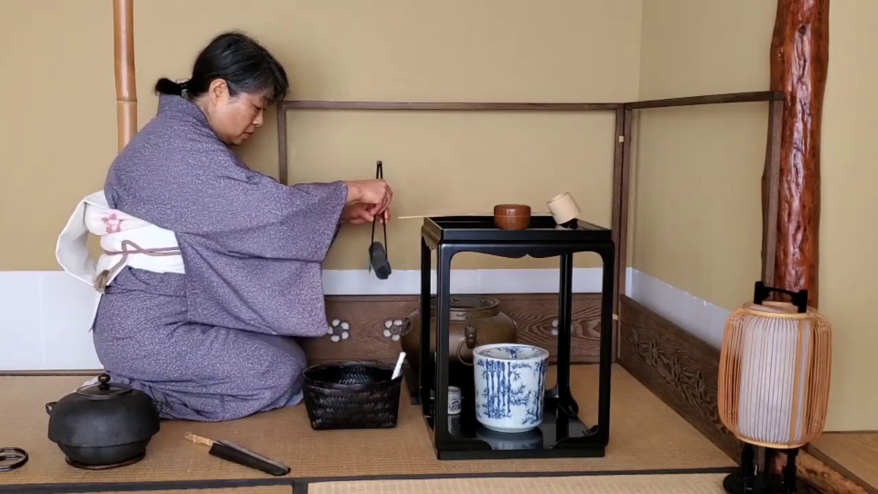 高麗卓後炭点前 Nochizumitemae, Koraijoku Omotesenke-ryu [表千家流] tea class 2020-9-26