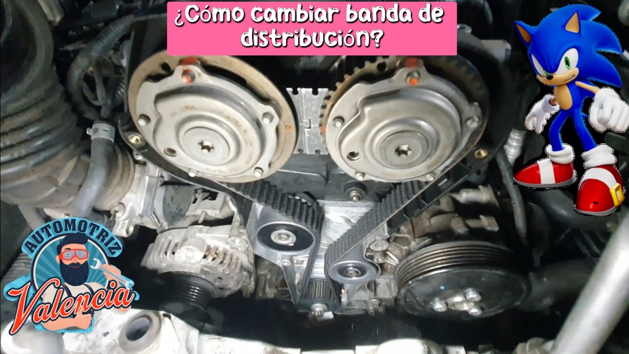 🟢Procedimiento para cambiar banda de distribución de un poderosisimo Chevrolet Sonic.