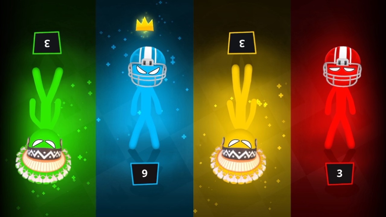 Stickman Party Gameplay - SOCCER & FAIL CHAOS! ⚽ Garden Defense & 😂 Epic Fail!