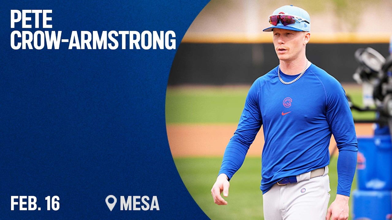 Pete Crow-Armstrong shares where he's looking to improve for Cubs in 2026 | Marquee Sports Network