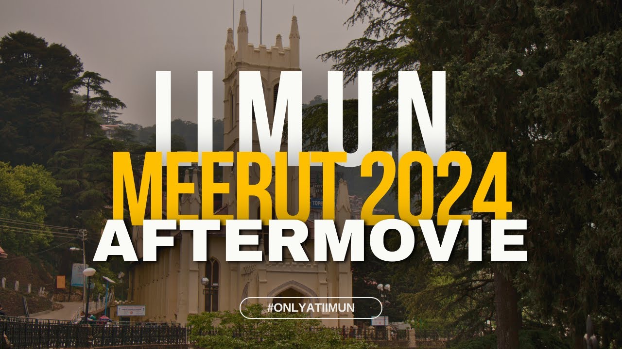 I.I.M.U.N. Meerut 2024 Aftermovie