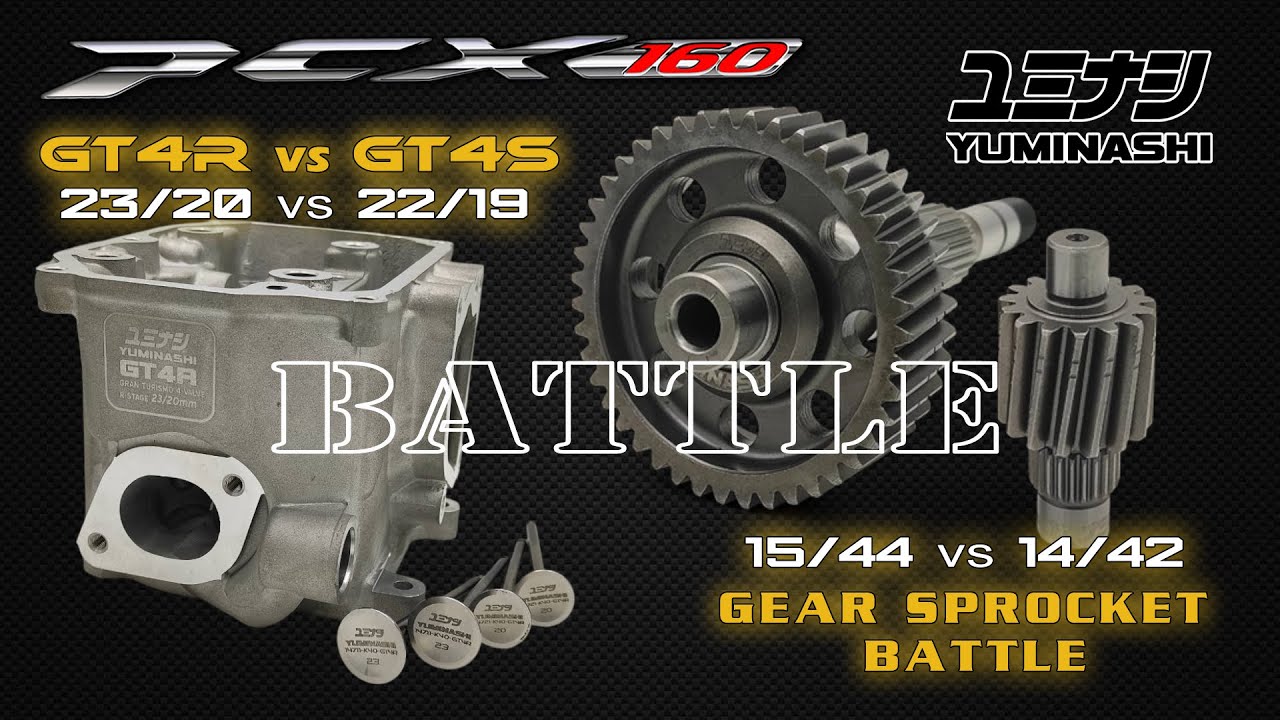 SPEED BATTLE 23/20 (GT4R) vs 22/19 (GT4S) Head | 15/44 vs 14/42 Gear Sprockets | Ep - 5 62mm 170cc