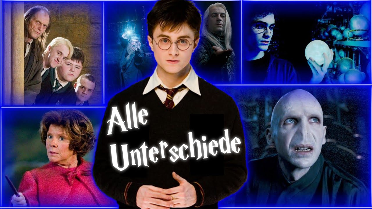 ALLE UNTERSCHIEDE zwischen BUCH & FILM beim ORDEN DES PHÖNIX Erklärt