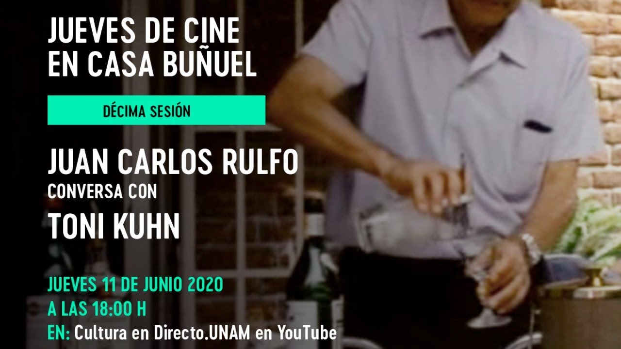 Jueves de cine en Casa Bu&ntilde;uel. Juan Carlos Rulfo conversa con Toni Kuhn