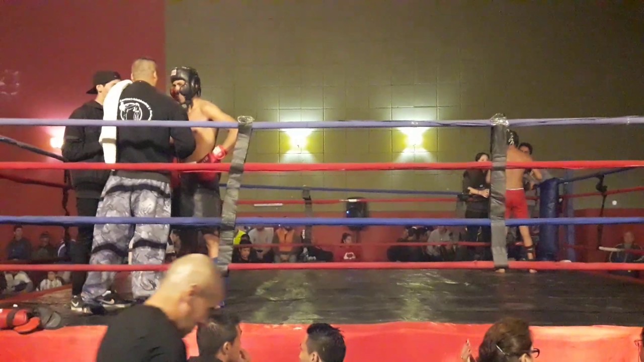 Mi primer pelea amateur kickboxing
