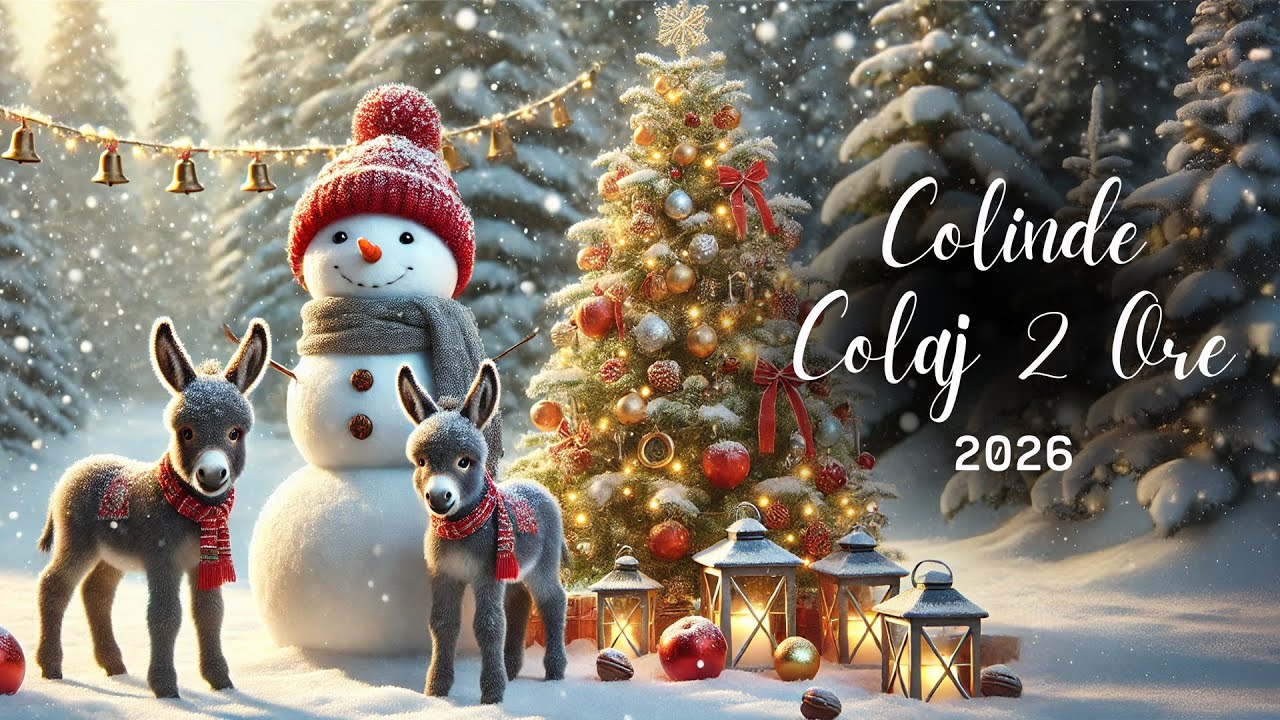 COLINDE DE CRĂCIUN 2026 🎄✨ Cele Mai Frumoase Melodii