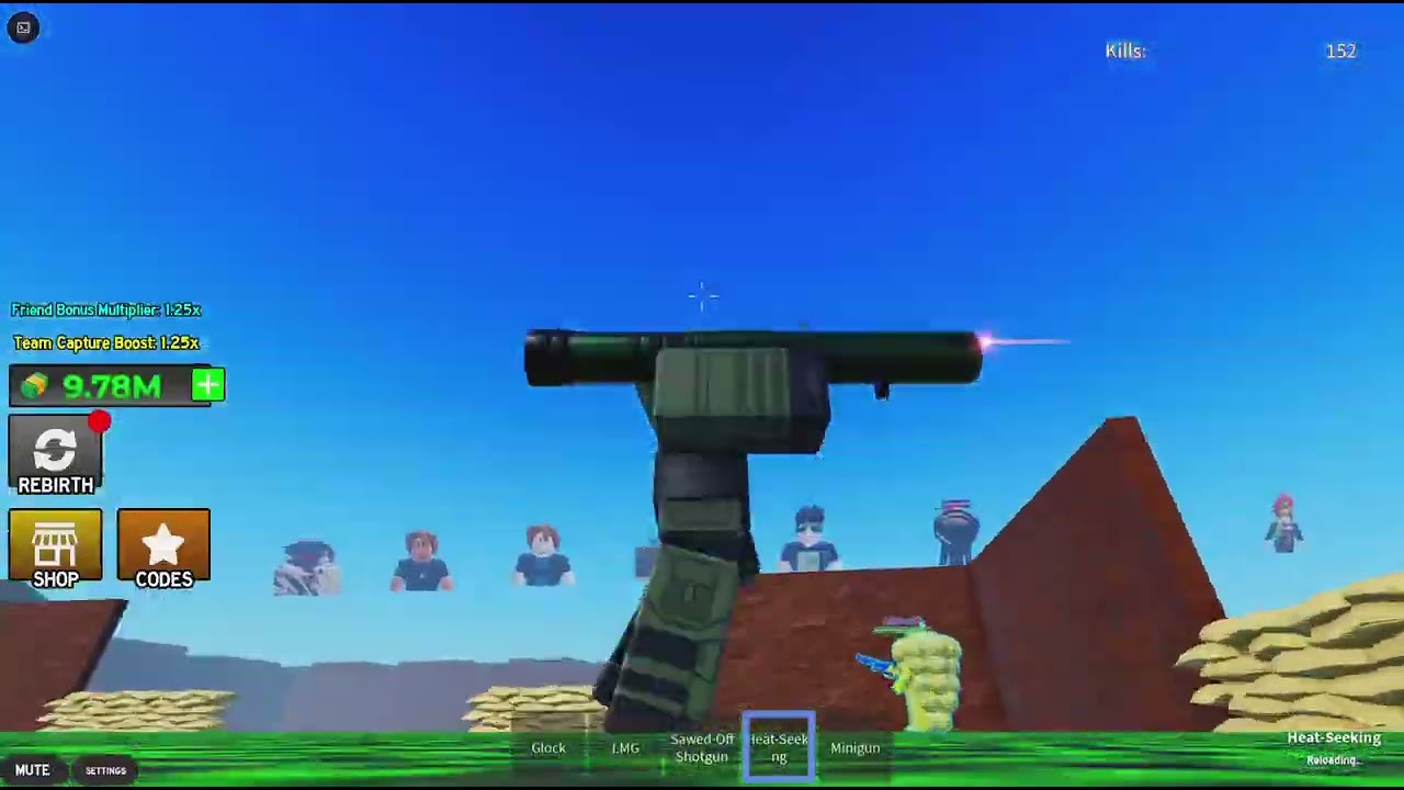 Playing RedvsBlue Tycoon and I got made 