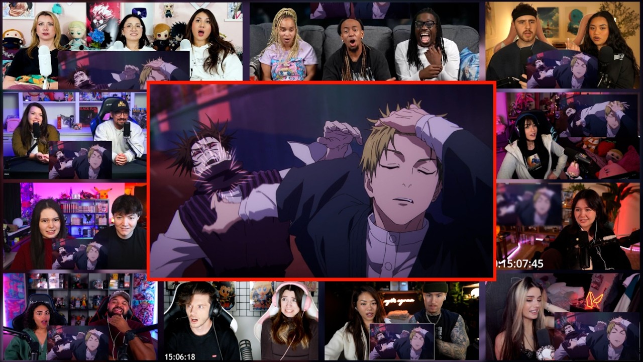 Jujutsu Kaisen Season 3 Episode 1 | Reaction Mashup - 呪術廻戦 シーズン3 第1話 リアクション・マッシュアップ