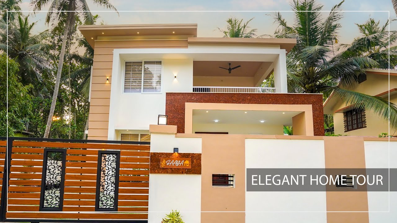 Low budget contemporary house under 35 lakh | Video tour
