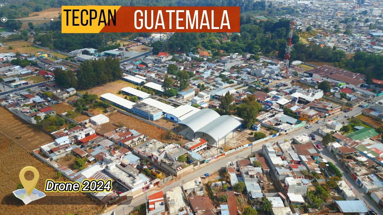 Tecpan Guatemala Drone 4K