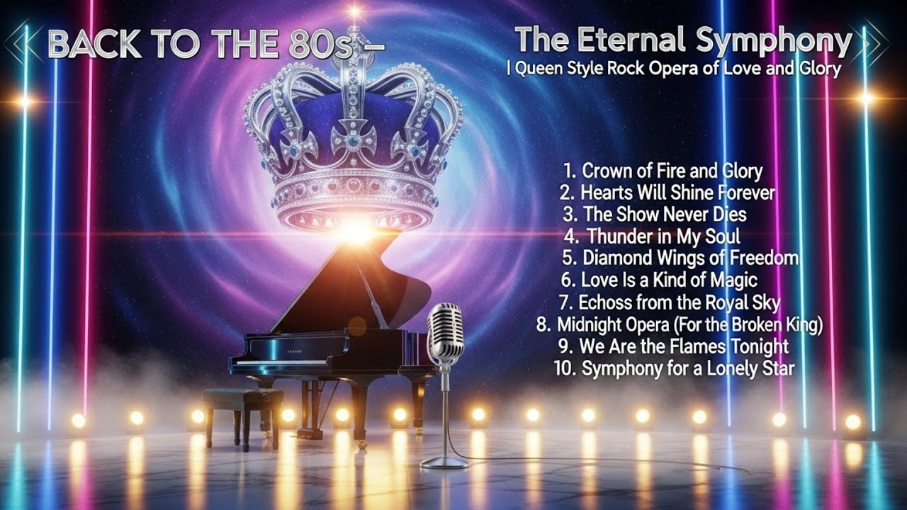 🎵 The Eternal Symphony | Queen Style Rock Opera of Love and Glory (Full Album)