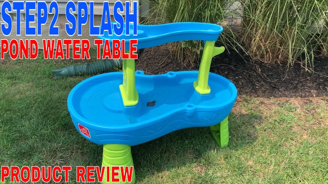 ✅  Step2 Splash Pond Water Table 🔴