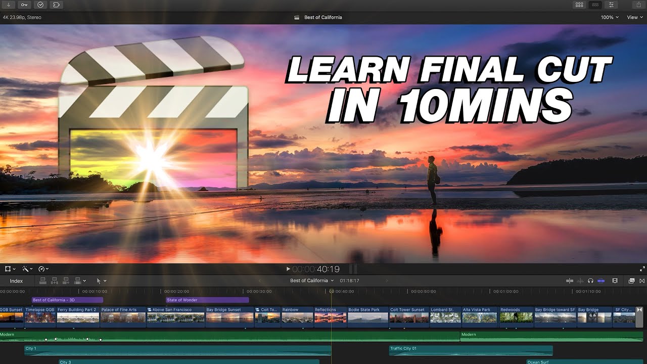 Учебное пособие по Final Cut Pro: как редактировать видео для начинающих