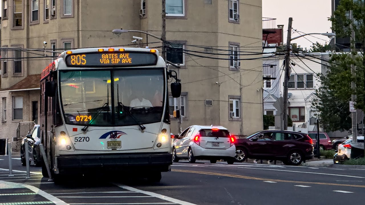 New Jersey Transit 2008 NABI 416.15 5270 on Route 80S Ride