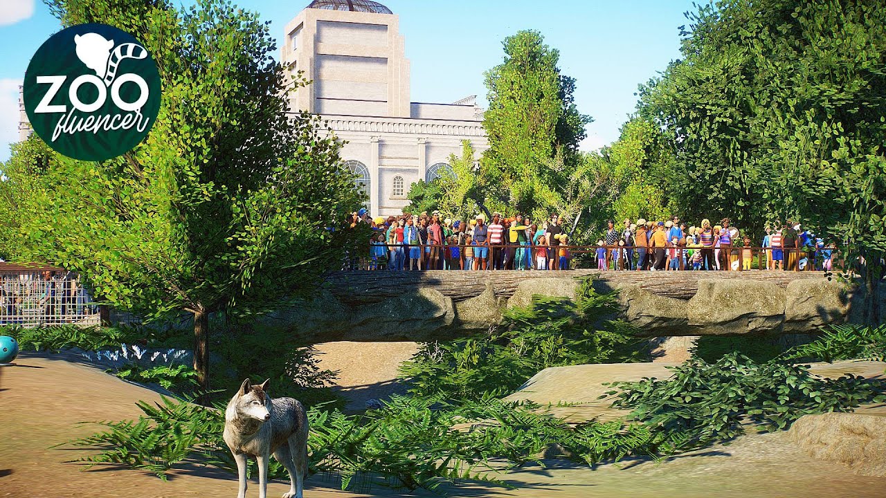 Timber Wolf Habitat | Planet Zoo Speed Build | Veluwe Zoo EP18