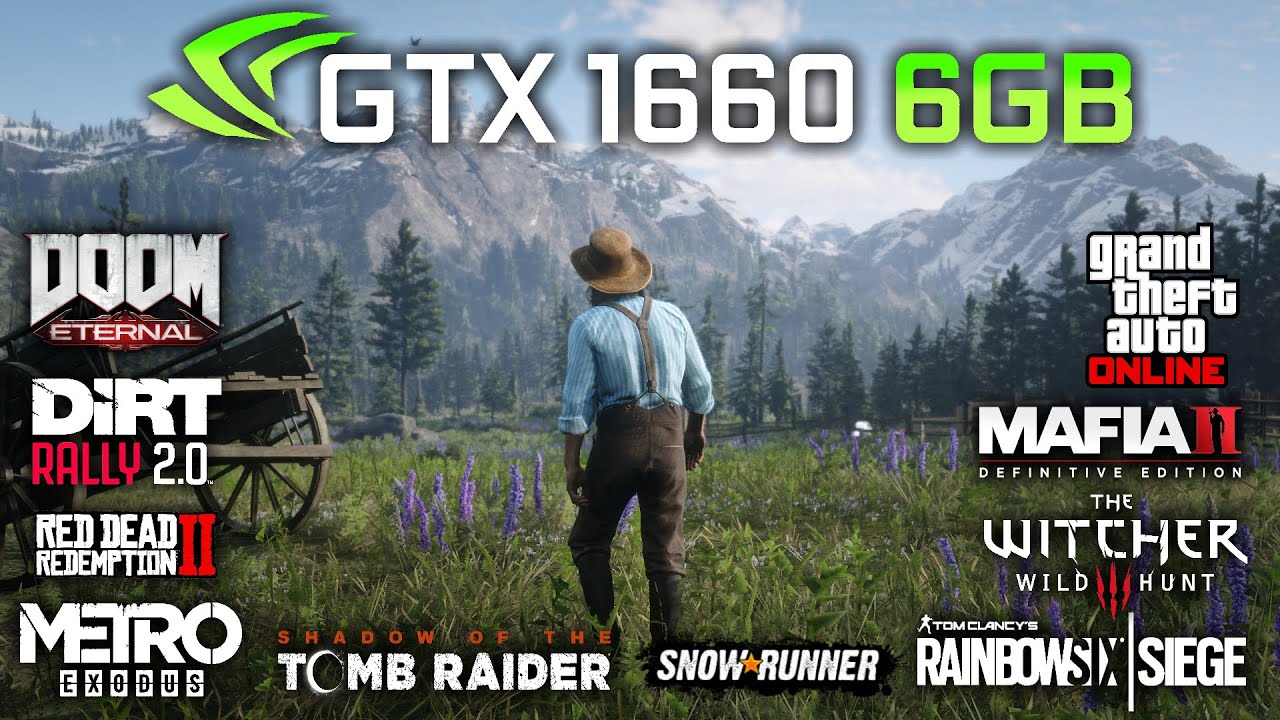 GeForce GTX 1660 6GB Test in 12 Games 1080p and 1440p
