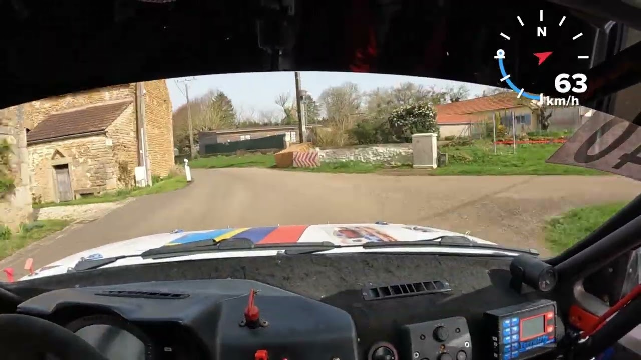 Video embarqu&eacute;e Rallye AVALLONNAIS 2026 205 MAXI ES3