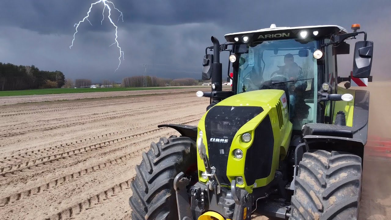 Burzowa Uprawa z Claas'ą! ⚡️ Nowy Nabytek? Przygotowania Pod Kukurydzę [Claas Arion 660] CONTRACTUS
