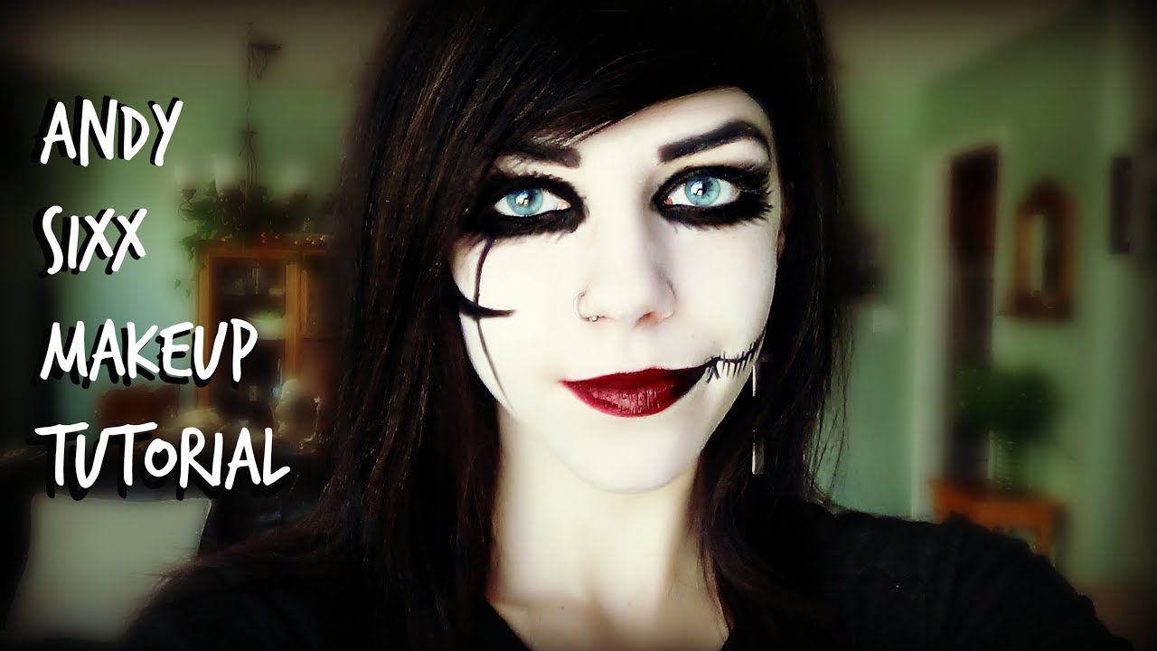 HOW TO: ANDY SIXX MAKEUP!!