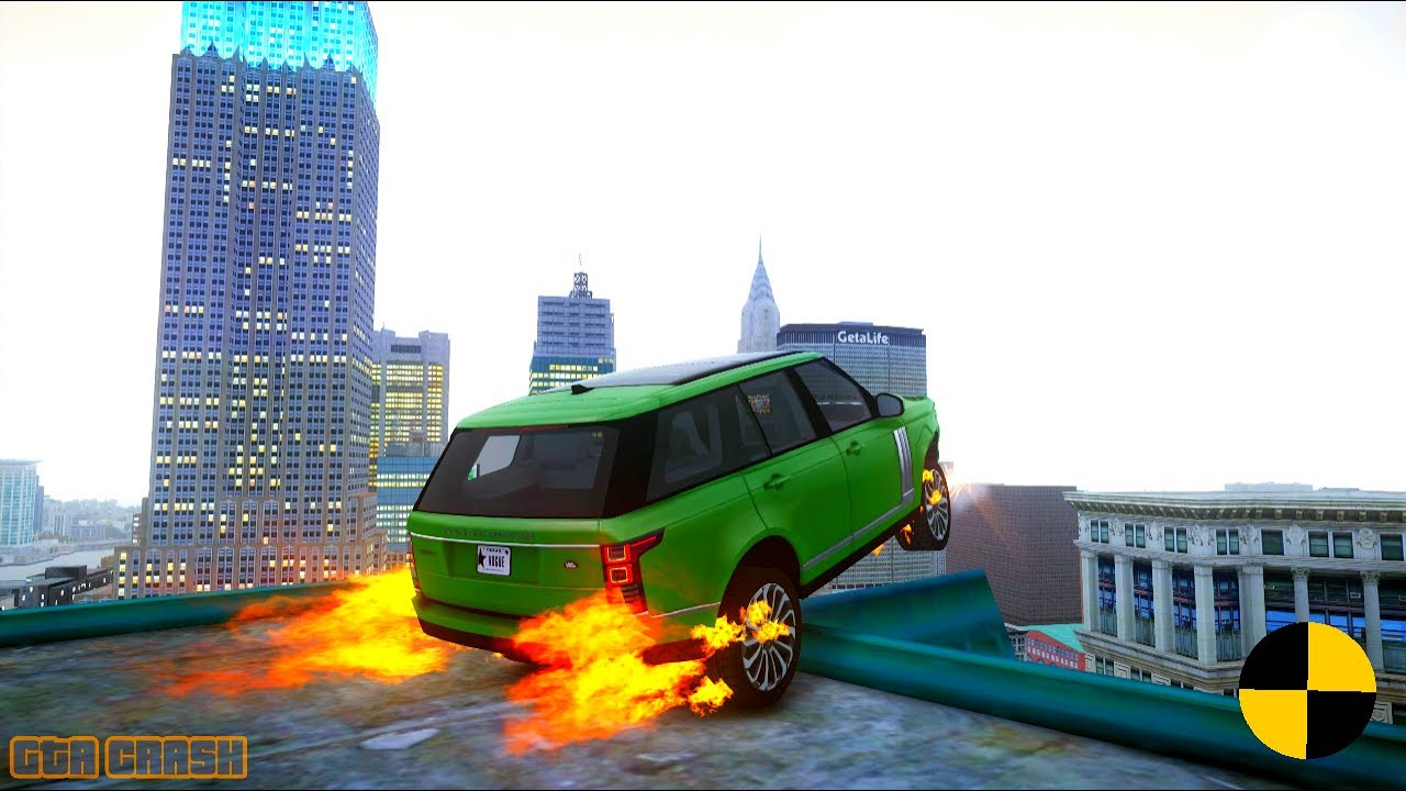 GTA 4 CRASH TESTING REAL CAR 640