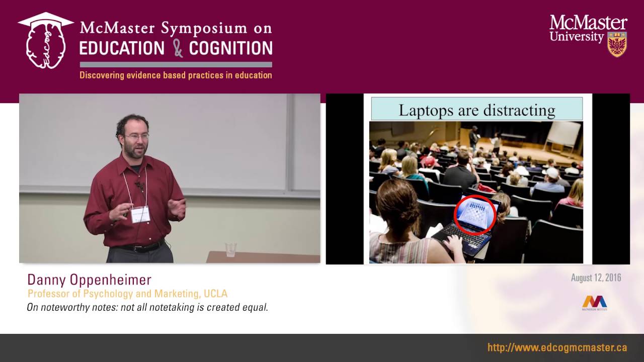 EdCog 2016 - Danny Oppenheimer