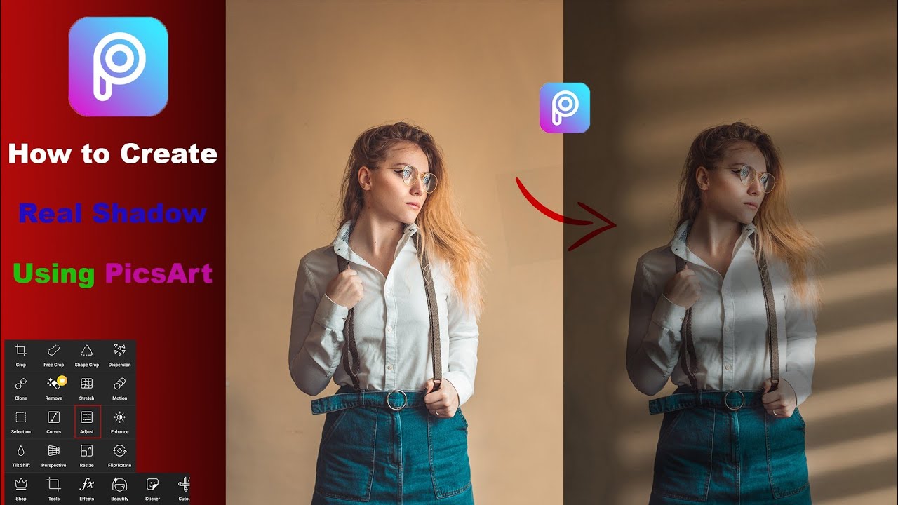 How to create real shadow using picsart Mobile?? full easy tutorial // RD EDITOGRAPHY